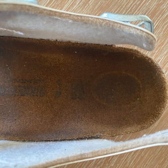 Birkenstock White Roma Child 3-Buckle Adjustable | Size 29 (US 11) - Picture 3 of 13